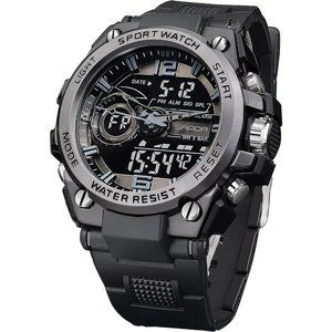 FORSINING Men's Military Electronic Tactical Date Multi Function LED  Wristwatch